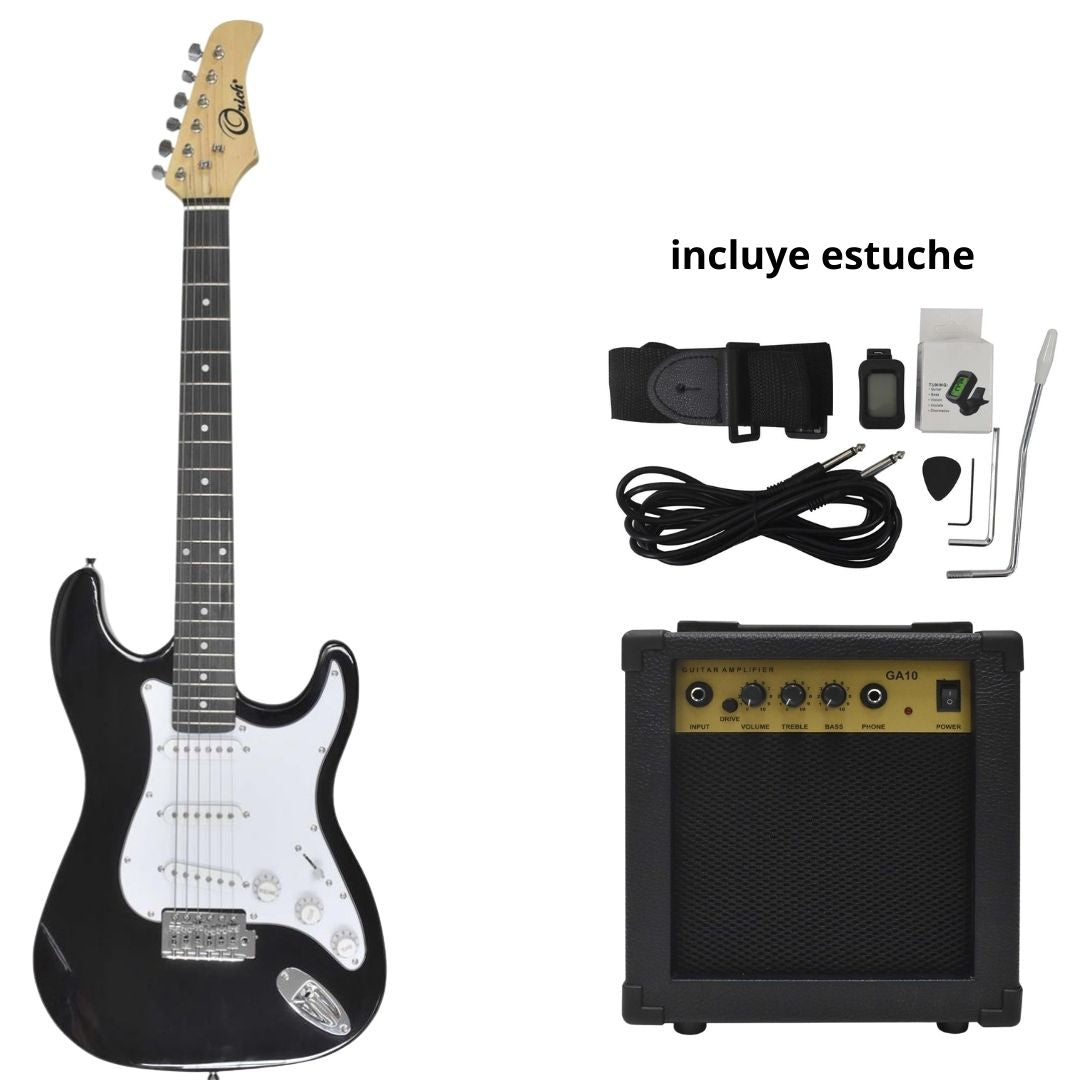 COMBO GUITARRA ELECTRICA NEGRO