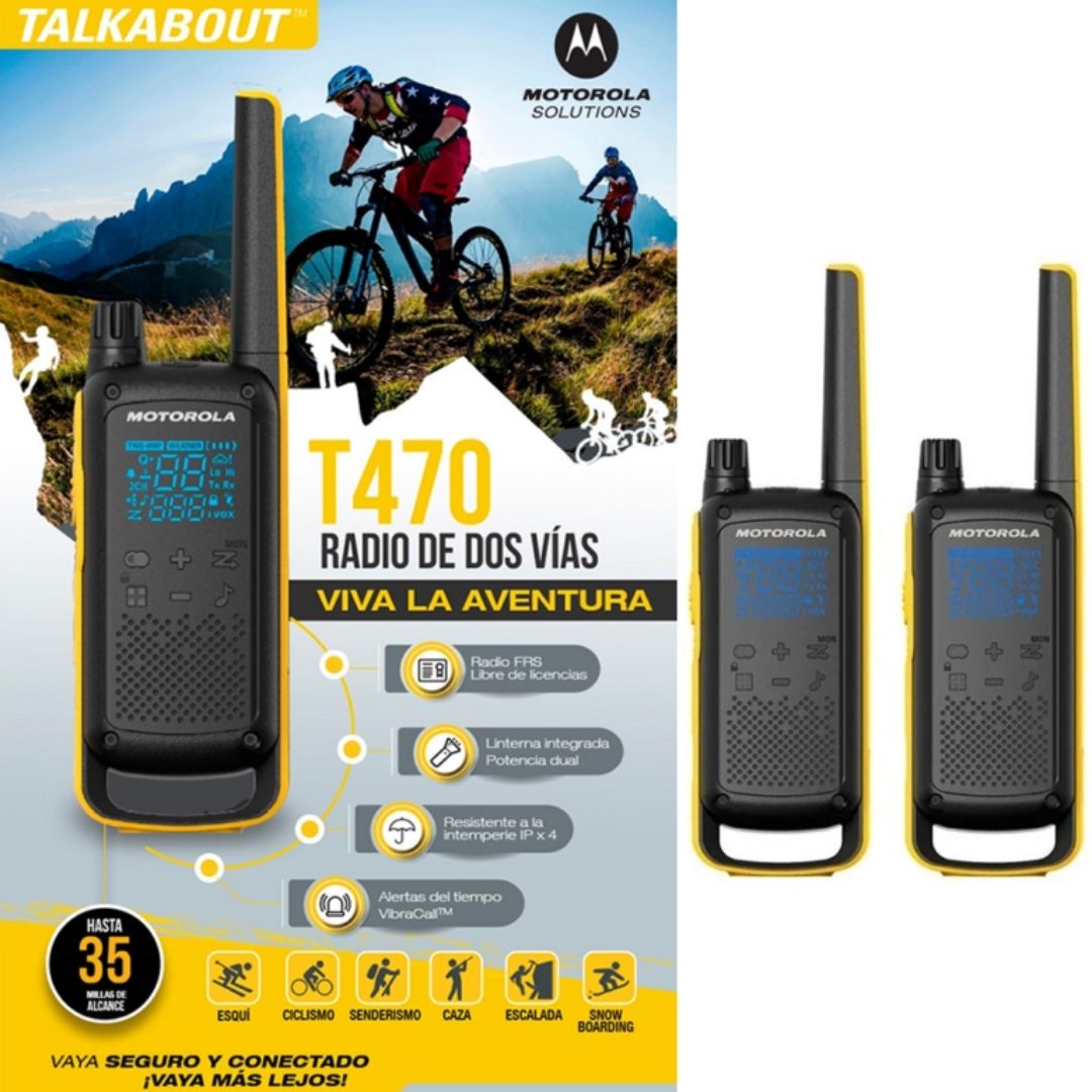 RADIO TALBOUT MOTOROLA SERIE T470