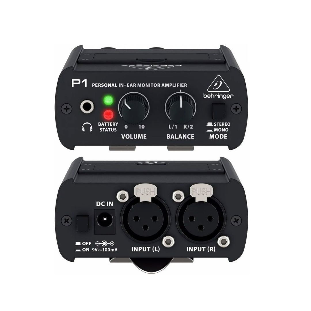 P1 - BELTPACK MONITOR AMPLIFICADOR PERSONAL BEHRINGER P1
