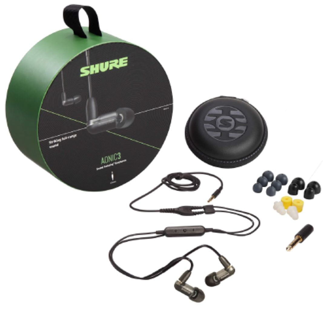 AUDIFONOS IN EARS SE31BABKUNI NEGRO SHURE