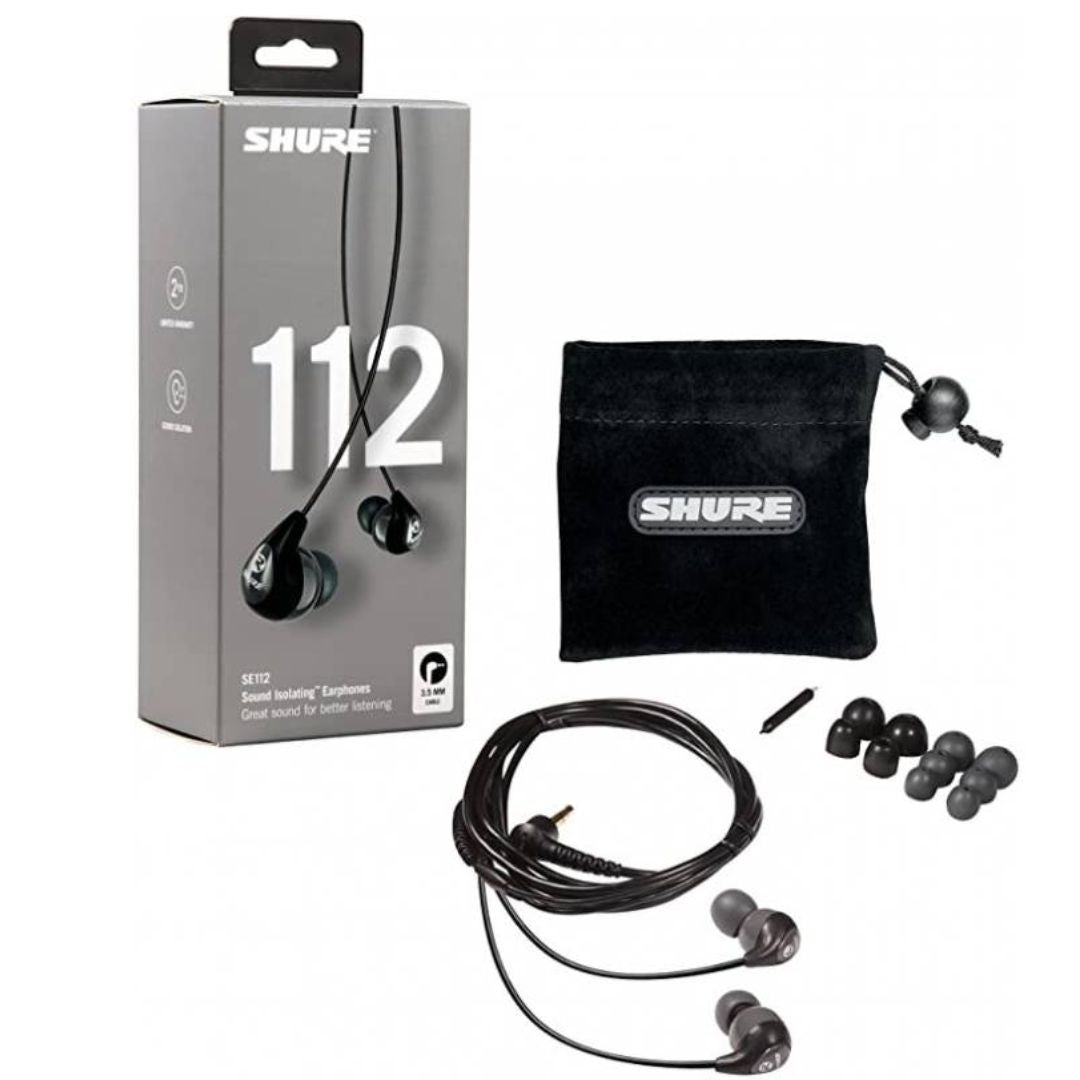 AUDIFONOS IN EAR SE112-GR GRIS