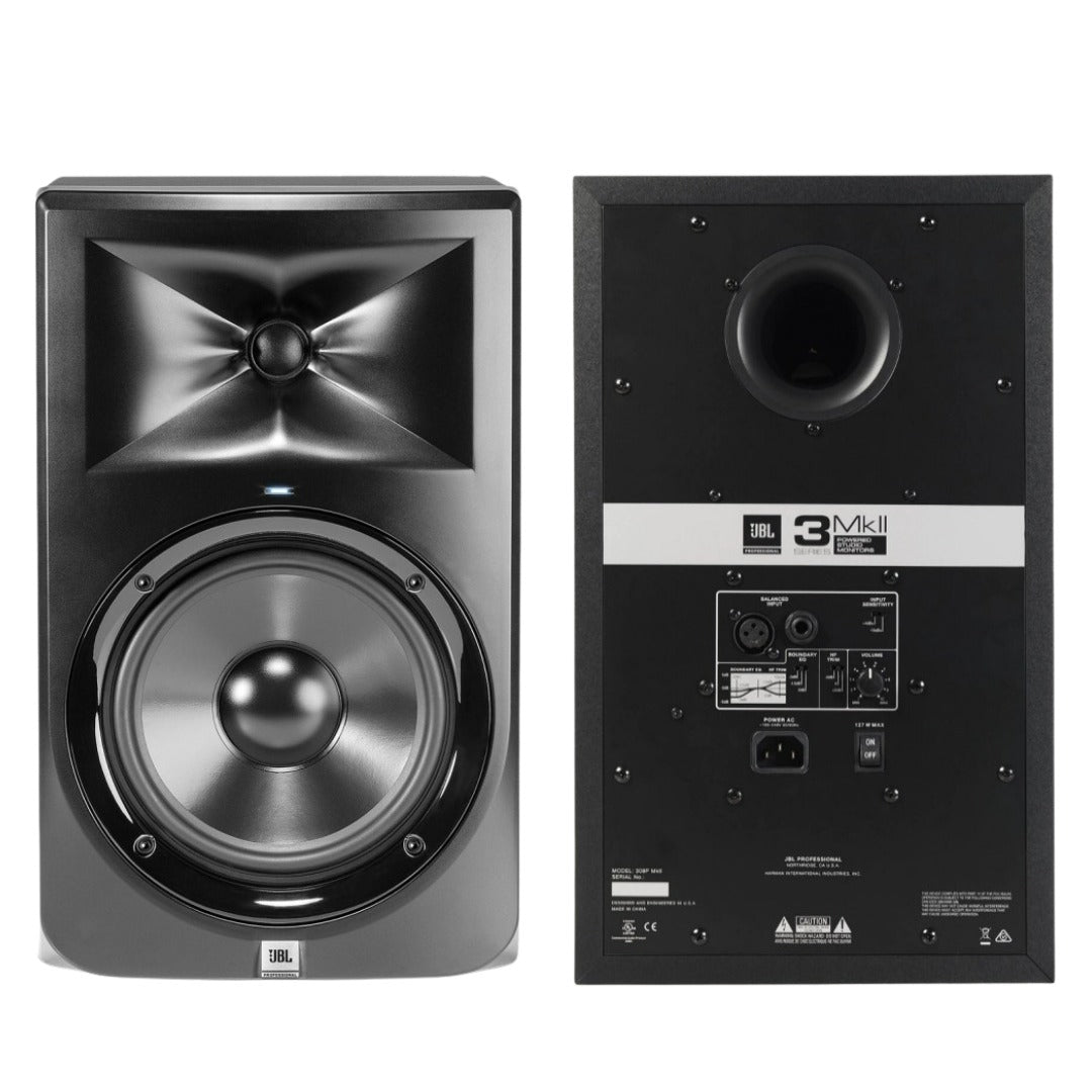 MONITORES DE ESTUDIO 8" JBL 308 PMKII (PAR)