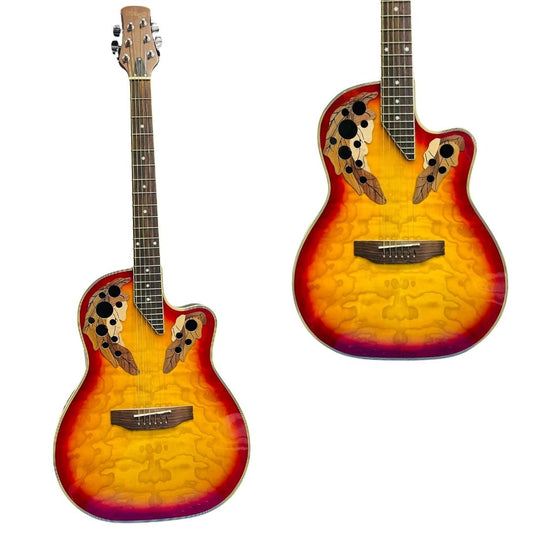 GUITARRA ELECTROACUSTICA TIPO OVATION A2006-CS STAGG