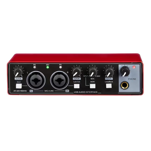 INTERFACE DE AUDIO 2 CANALES
