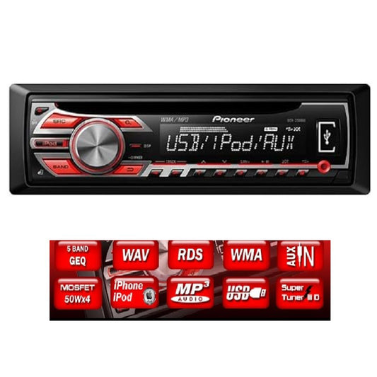 RADIO CARRO PIONEER DEH-2550UI