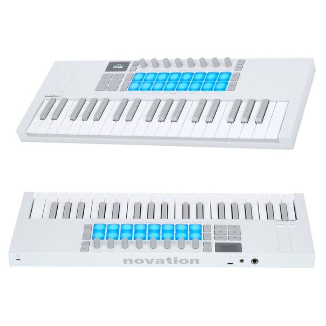 CONTROLADORES MIDI-USB - NOVLKE37MIN4 WHITE / LAUNCHKEY MINI 37 MK4 WHITE