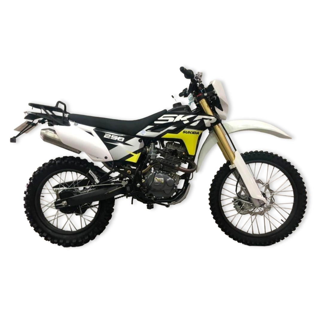 MOTOCICLETA ENDURO SUKIDA SKRS250CC FULL VERSION