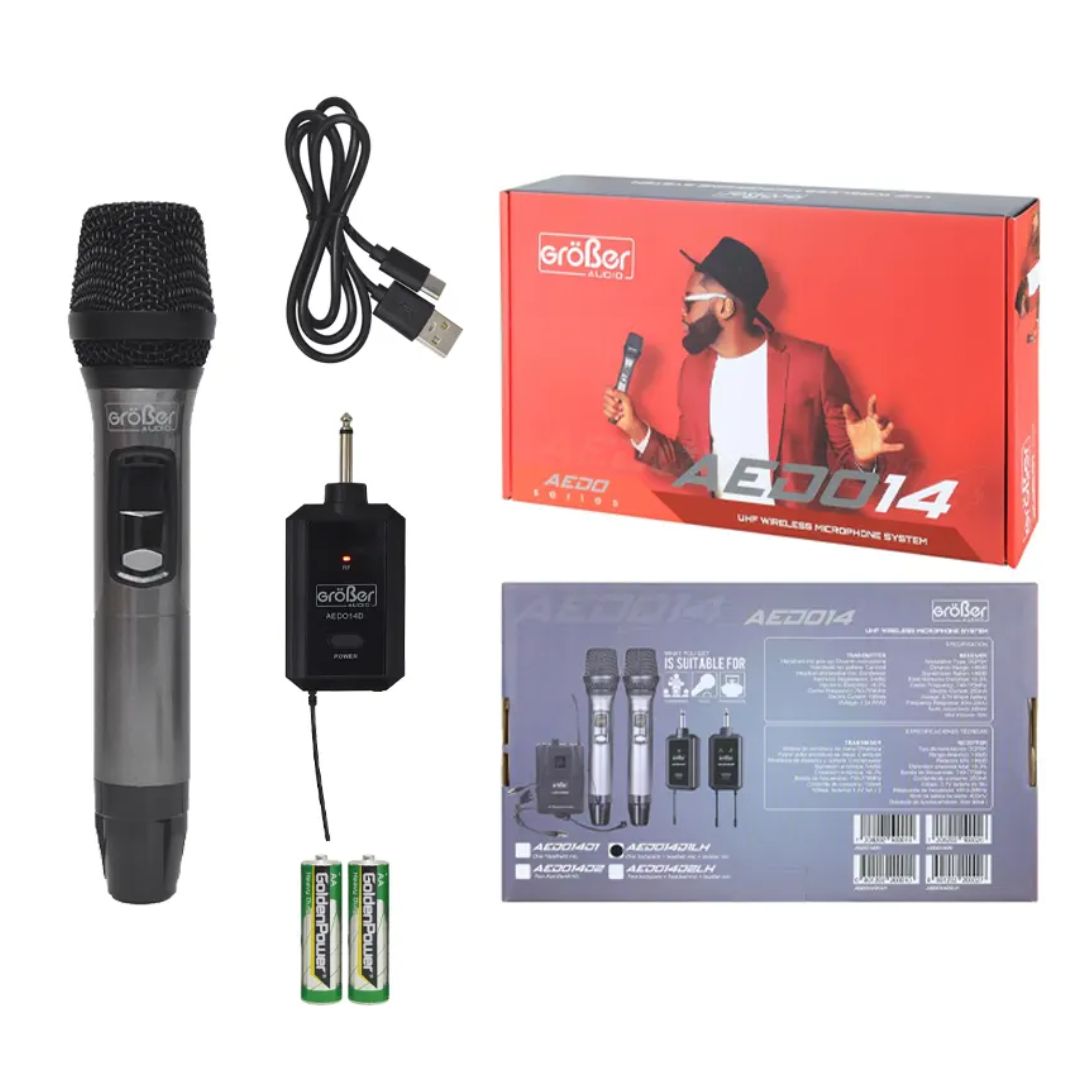 MICROFONO GROBER INAL. UHF AEDO D1