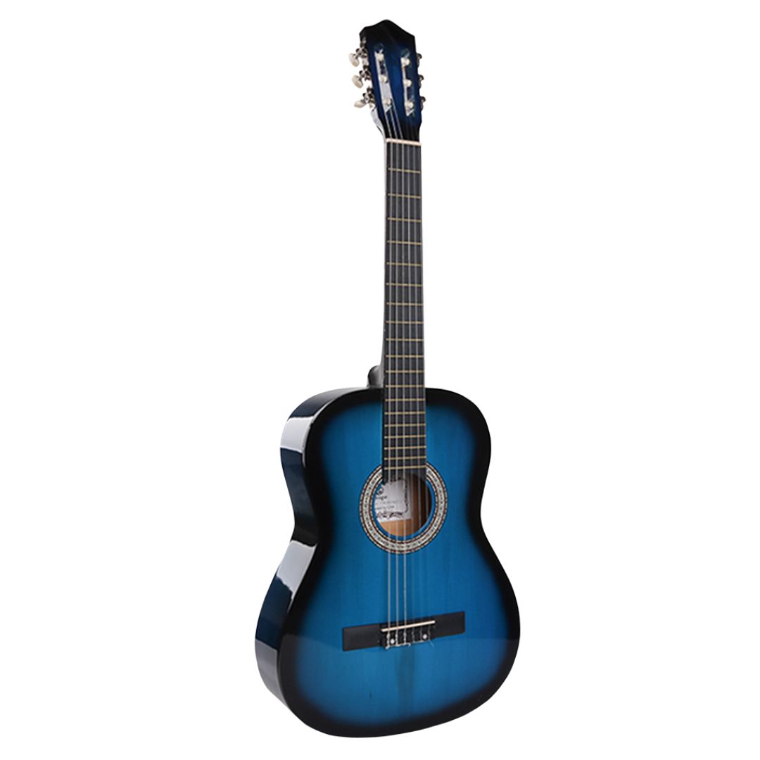 GUITARRA CLASICA REDONDA NEW CASTLE  39 PULGV/COLORES