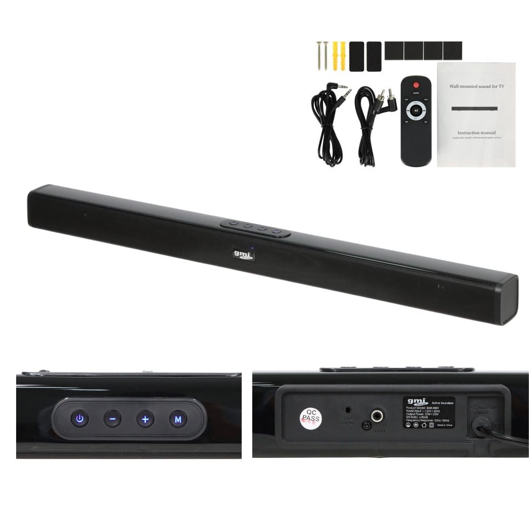 BARRA DE SONIDO AUX7COAXIAL7BT 40W