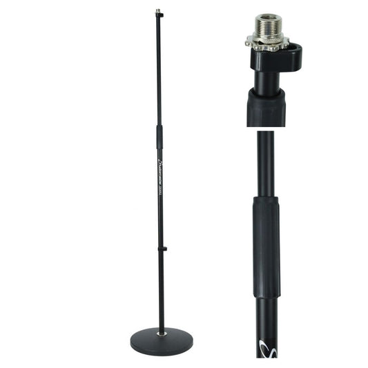 PEDESTAL P/MICROFONO C/BASE REDONDA Pro