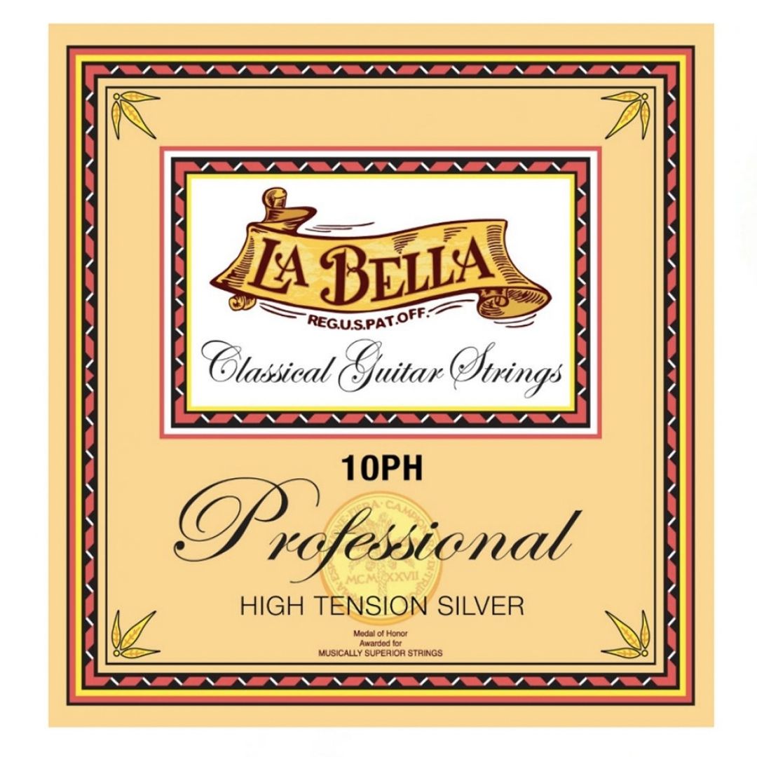 CUERDA GUITARRA CLASICA LA BELLA 10PH PROFESIONAL HIGH TENSION