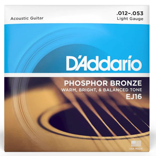 CUERDA JUEGO ACUSTICA DADDADARIO EJ16