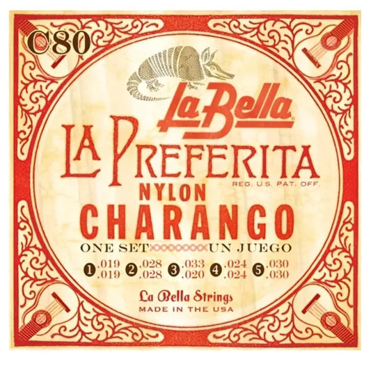 CUERDA DE CHARANGO BELLA C80 PREFERITA