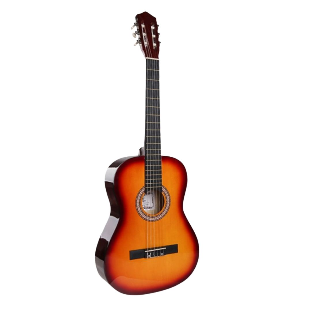 GUITARRA CLASICA REDONDA NEW CASTLE  39 PULGV/COLORES